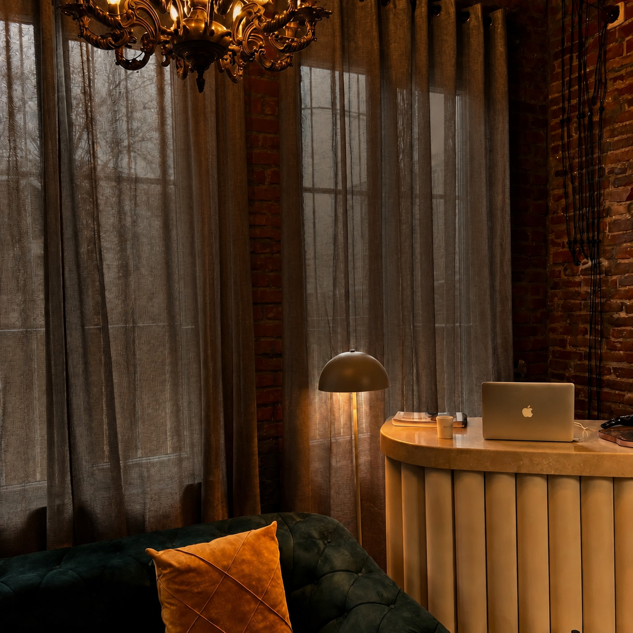 RooM 86 Beauty Studio-ს ინტერიერი